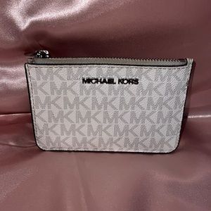Michael Kors White Card Wallet